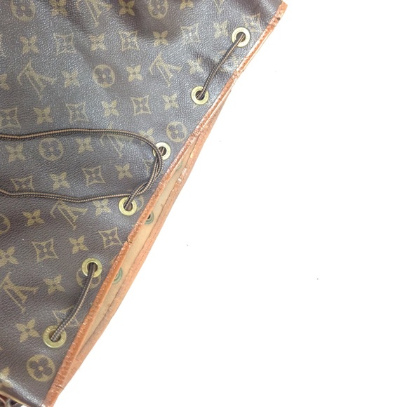 Louis Vuitton Brown Mono GM Bucket Draw String - Picture 12 of 16